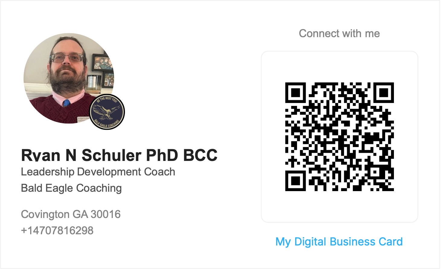 Digital Contact Card